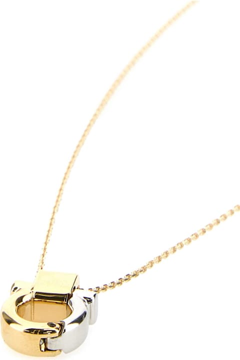 Ferragamo Jewelry for Women Ferragamo Gold Metal Necklace
