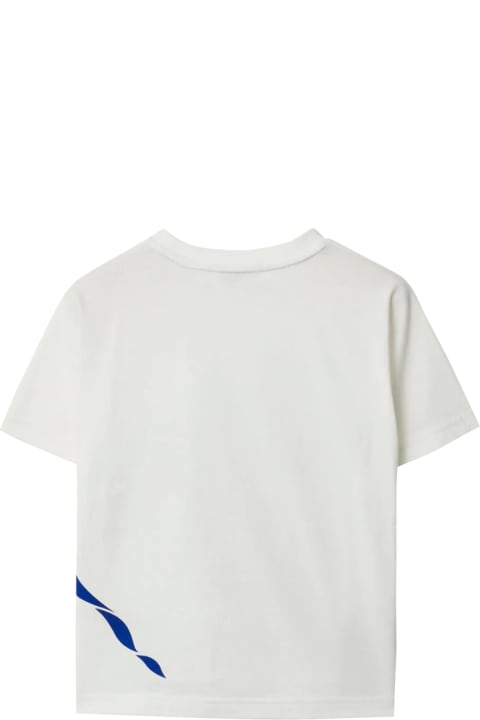 Burberryのボーイズ Burberry Cotton T-shirt With Ekd