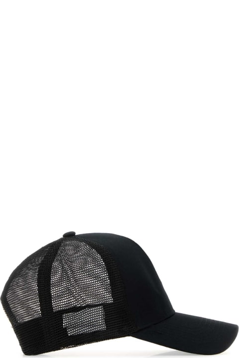 1017 ALYX 9SM Hats for Men 1017 ALYX 9SM Black Polyester And Mesh Baseball Cap