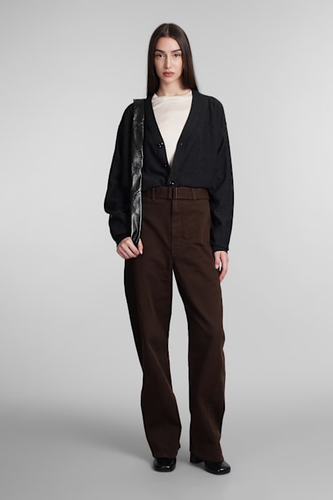 Lemaire for Women Lemaire Jeans In Brown Cotton