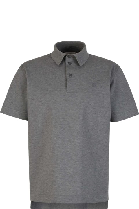 Givenchy Topwear for Men Givenchy Short-sleeved Cotton Polo Shirt