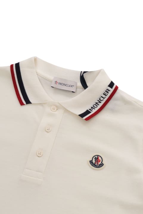 Moncler T-Shirts & Polo Shirts for Boys Moncler Polo With Logo