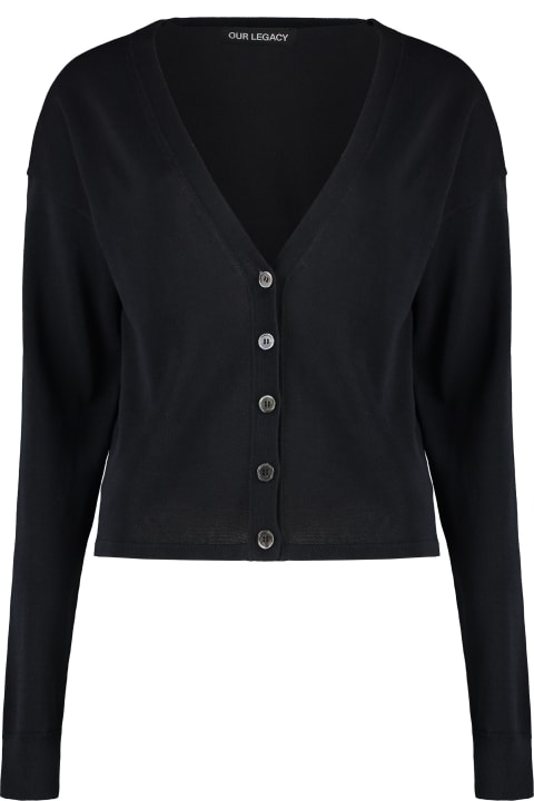 Clothing for Women Our Legacy Ivy Cotton Cardigan