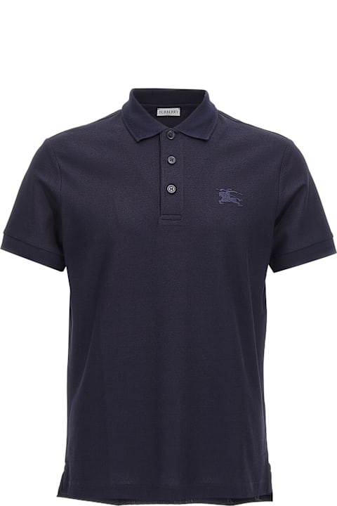 Burberry Topwear for Men Burberry Logo Embroidery Polo Shirt