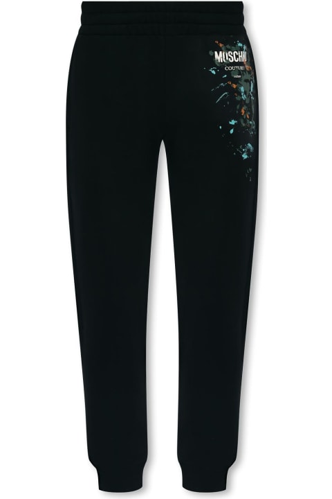 メンズ Moschinoのフリース＆ラウンジウェア Moschino Sweatpants With Logo Moschino