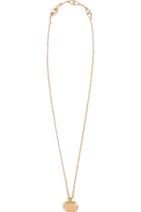 Valentino Garavani Jewelry for Women Valentino Garavani Ovalette Necklace With Enamel And Crystal