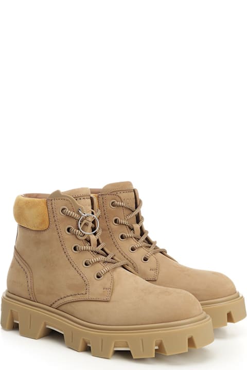 أدوات منزلية Moncler 'peak City' Nubuck Ankle Boots