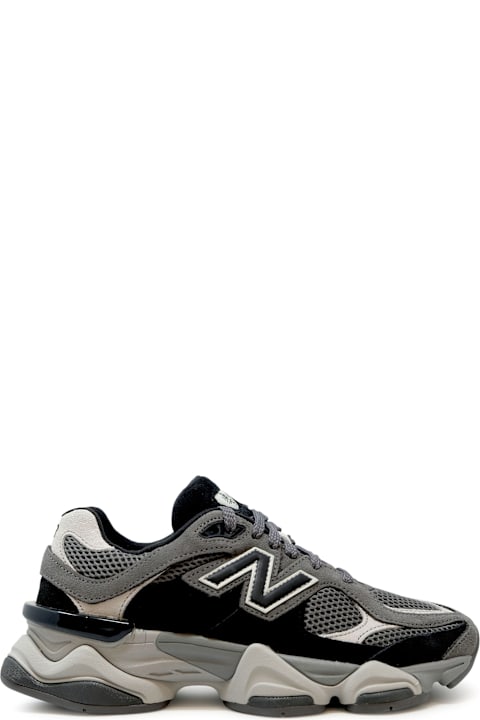 أدوات منزلية New Balance New Balance Black Suede Mesh Sneaker