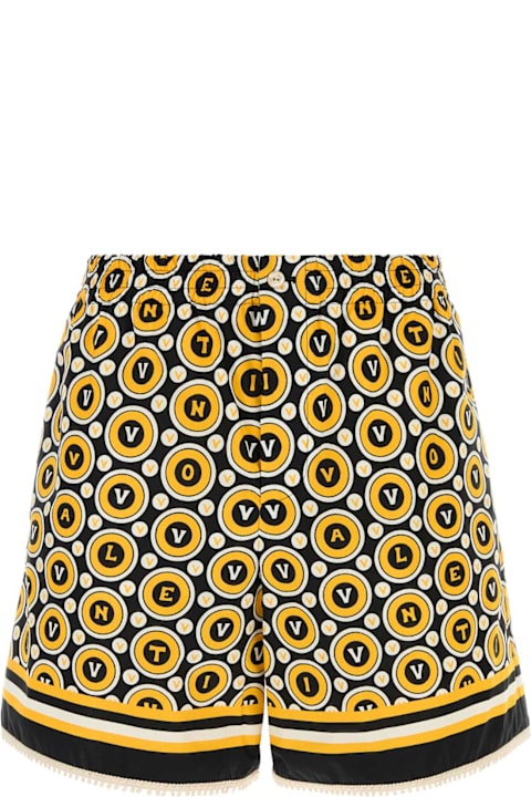 Homeware Valentino Garavani Printed Poplin Bermuda Shorts