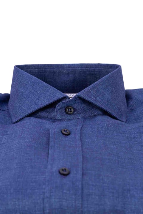 Fashion for Men Brunello Cucinelli Brunello Cucinelli Shirts Blue