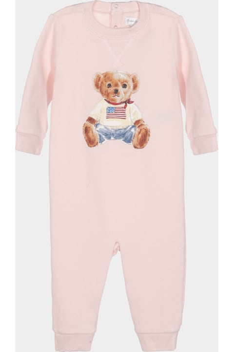 Homeware Polo Ralph Lauren Pink Cotton Jumpsuit