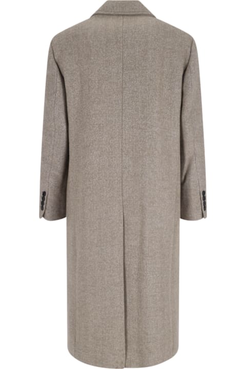 Dunst Double-breasted Wool Blend Coat
