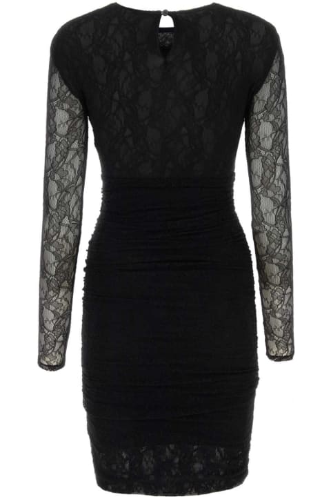 Fashion for Women Philosophy di Lorenzo Serafini Black Lace Dress