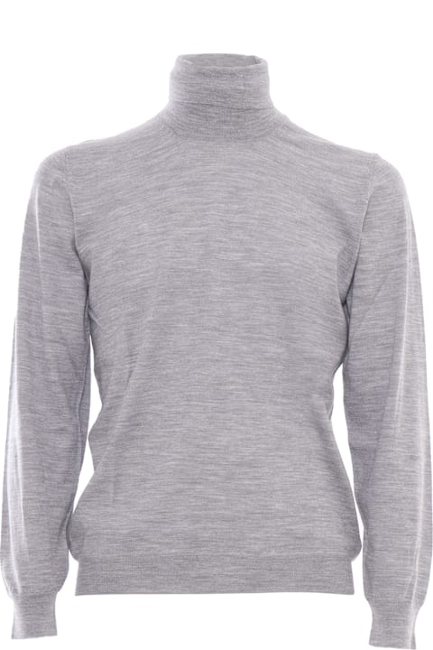 インテリア Fedeli Turtle Neck L/s Knitted Sweater Man