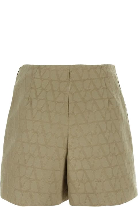 Pants & Shorts for Women Valentino Logoed Shorts