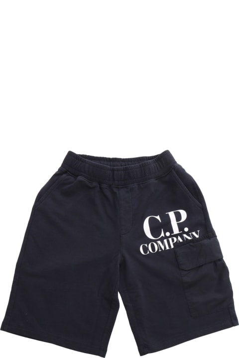 C.P. Company Undersixteen for Boys C.P. Company Undersixteen Black Sweatshirt Pants