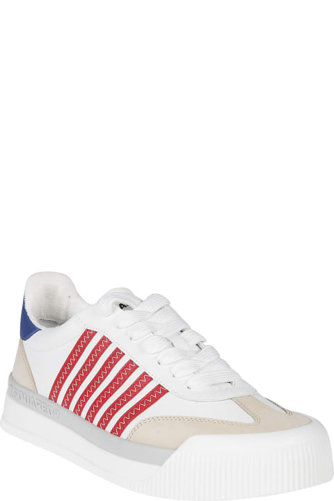 Dsquared2 Sale for Men Dsquared2 New Jersey Lace-up Low Top Sneakers