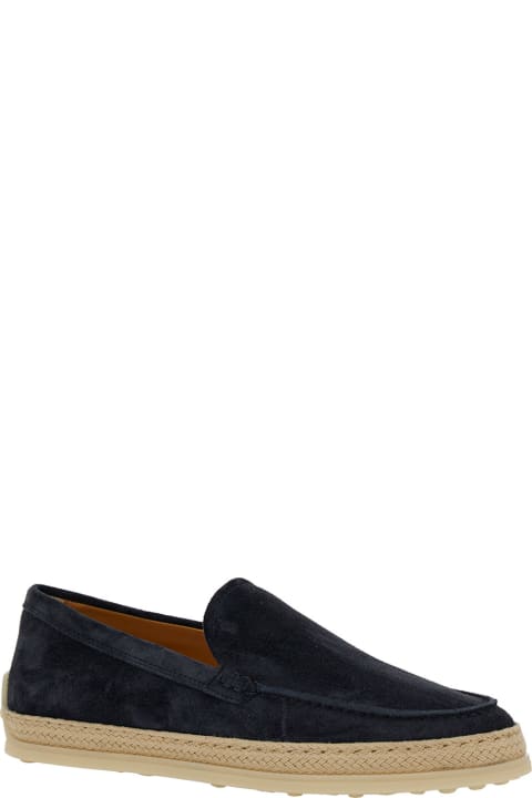 Tod's Shoes for Women Tod's Slip-on Loafers With Rafia Detail