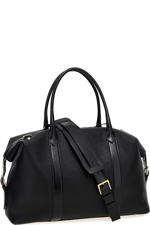 حقائب لـ القسم الرجالي Tom Ford Leather Travel Bag