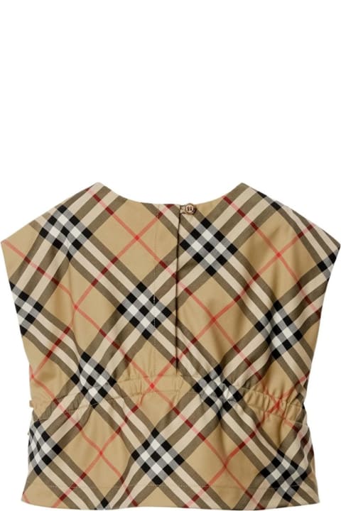 Burberry Shirts for Baby Girls Burberry Burberry Kids Shirts Beige