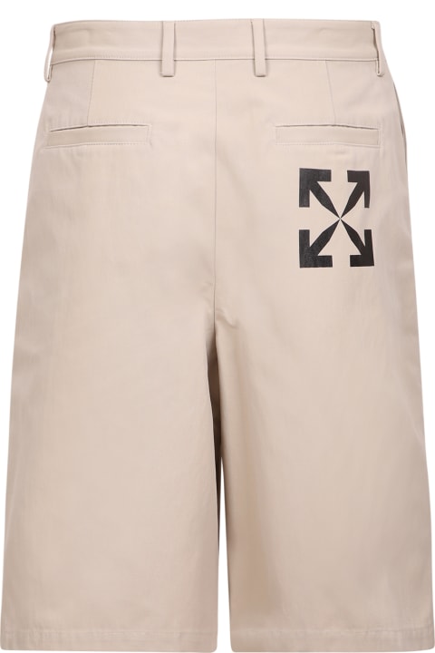 Fashion for Men Off-White Single Arrow Skate Shorts