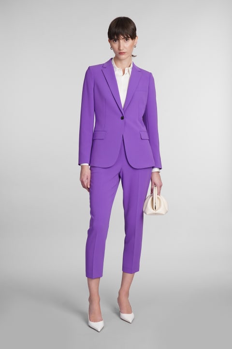 Theory Clothing for Women Theory Blazer In Viola Triacetate