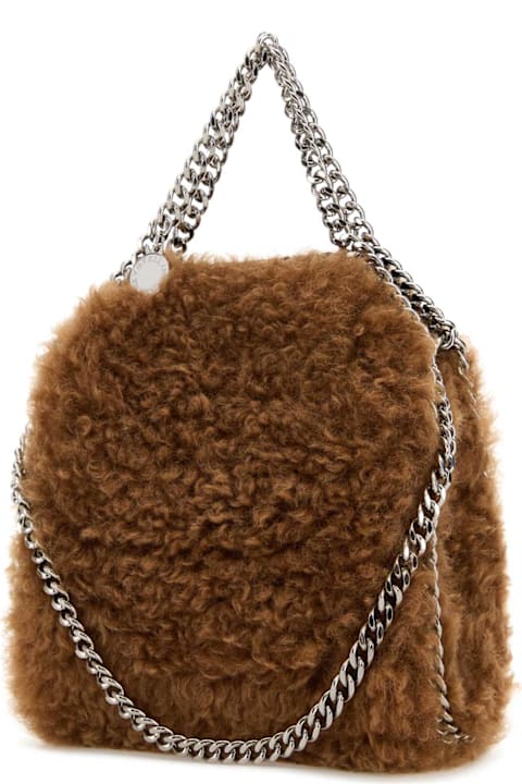 Stella McCartney for Kids Stella McCartney Biscuit Alter Mat Shearling Falabella Handbag