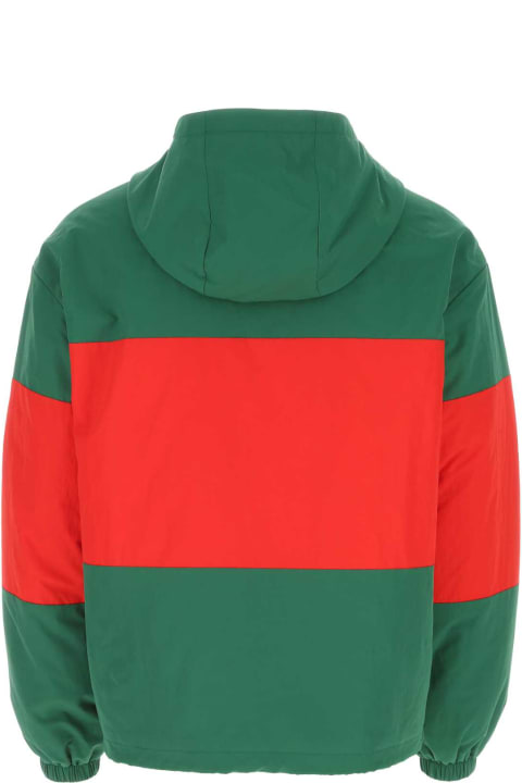 Gucci for Men Gucci Two-tone Nylon Oversize Jacket