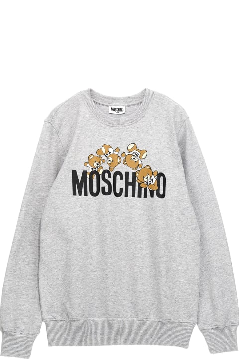 Moschino Sweaters & Sweatshirts for Boys Moschino Logo Print Sweatshirt