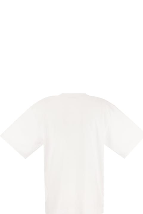 Marni for Women Marni Cotton Jersey T-shirt With Marni Print