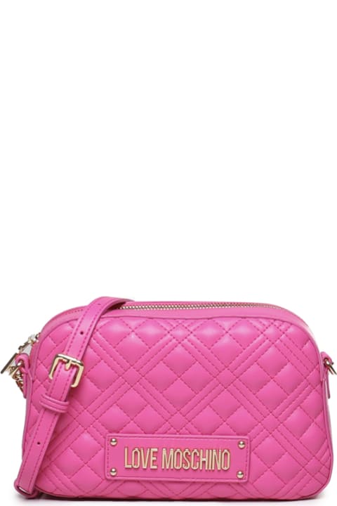 Shoulder Bags for Women Love Moschino Quilted Shoulder Bag