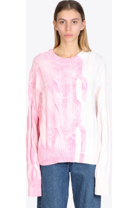 Harris Tie-dye pink cotton sweater - Harris