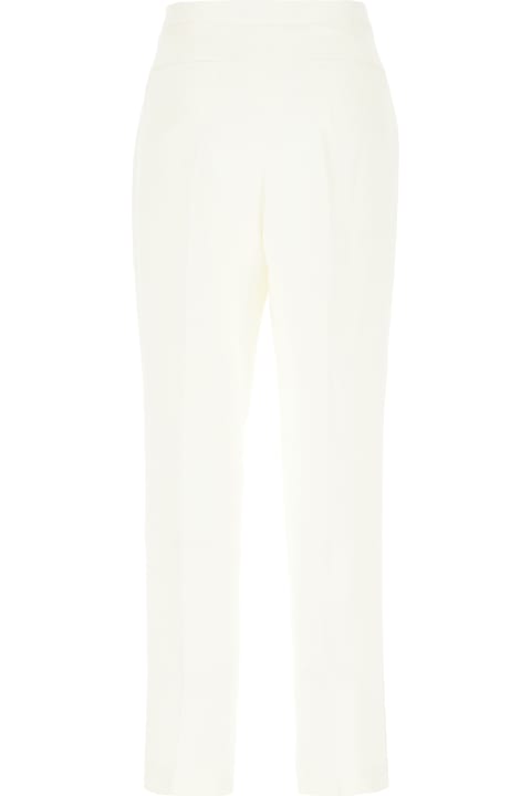 Fabiana Filippi for Women Fabiana Filippi Ivory Viscose Blend Pants