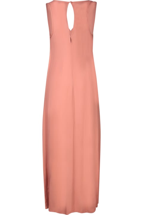 Homeware Forte_Forte Powder Pink Georgette Long Dress
