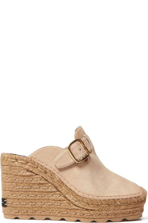 Stella McCartney Gaia Suede Clogs