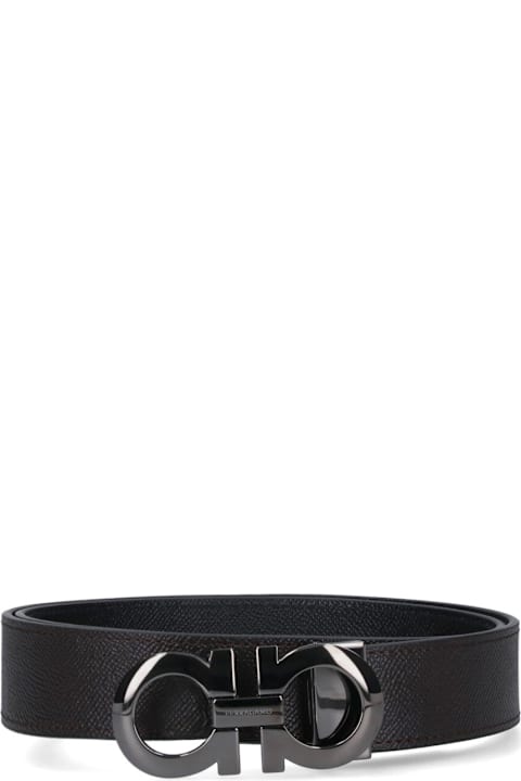Ferragamo for Men Ferragamo Reversible 'gancini' belt