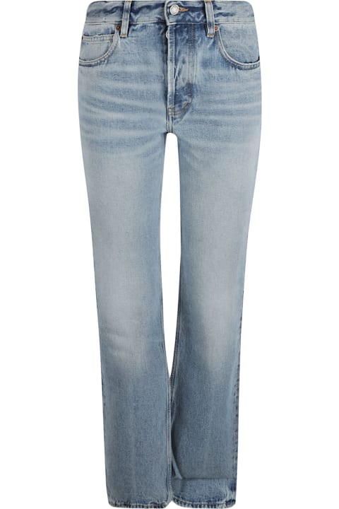 Saint Laurent الجينز لـ السيدات Saint Laurent Buttoned Jeans