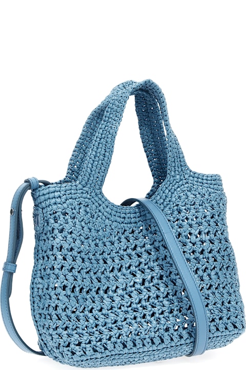 Tod's for Women Tod's Small Raffia Shopping Bag