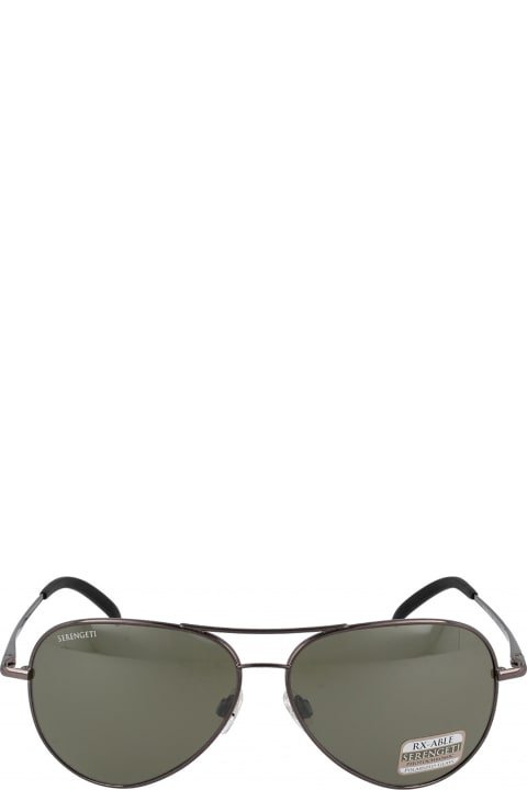 Serengeti Eyewear Eyewear for Men Serengeti Eyewear CARRARA GUNMETAL SHINY / MINER Sunglasses