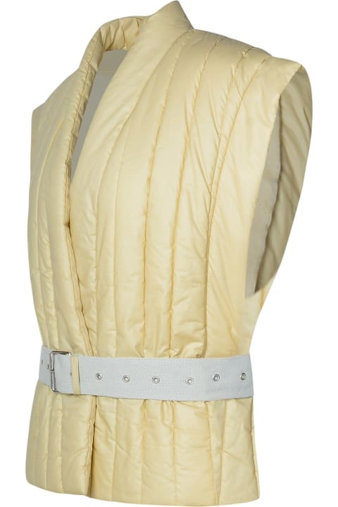 Isabel Marant Coats & Jackets for Women Isabel Marant 'ajali' Ecru Cotton Blend Jacket