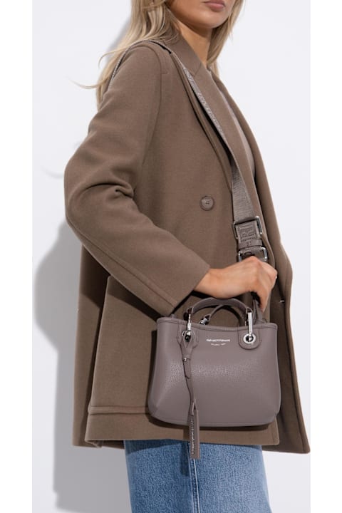 Homeware Emporio Armani Emporio Armani Handbag With Printed Logo