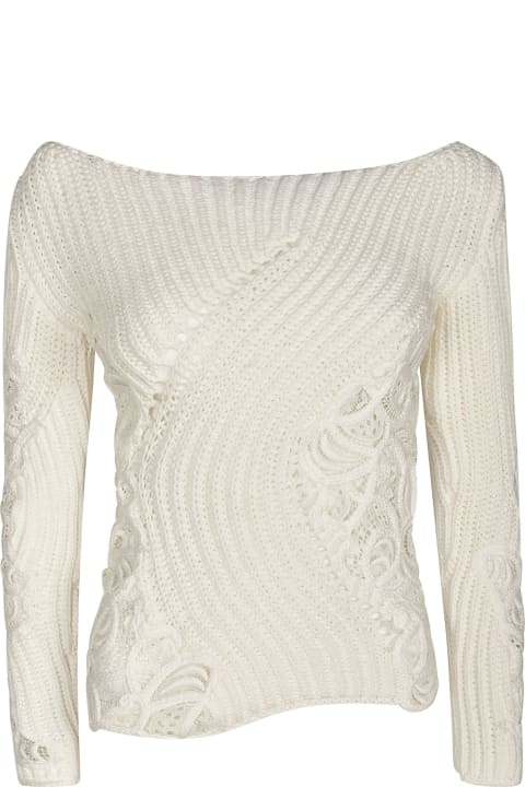 Sweaters for Women Ermanno Scervino Rib Knit Jumper