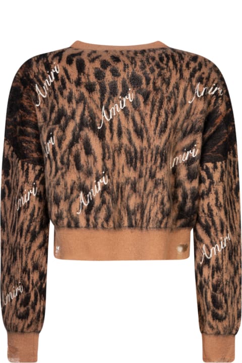 AMIRI Sweaters for Women AMIRI Cheetah Cardigan