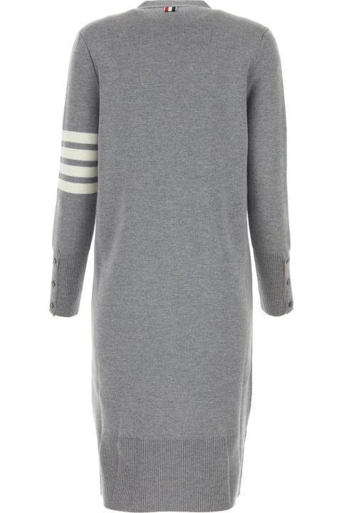 Thom Browne Sweaters for Women Thom Browne Grey Wool Milano Cardigan