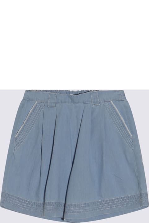 Bottoms for Girls Chloé Grey Cotton Shorts