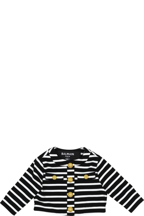 Sale for Baby Boys Balmain Cropped Jacket