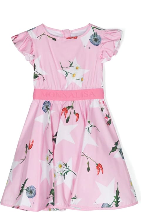 Dresses for Girls Monnalisa Monnalisa Dresses Pink