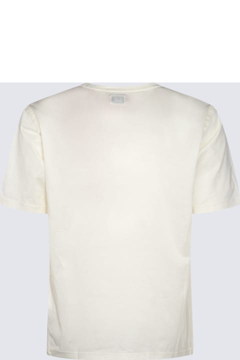 C.P. Company لـ Men C.P. Company White Cotton T-shirt