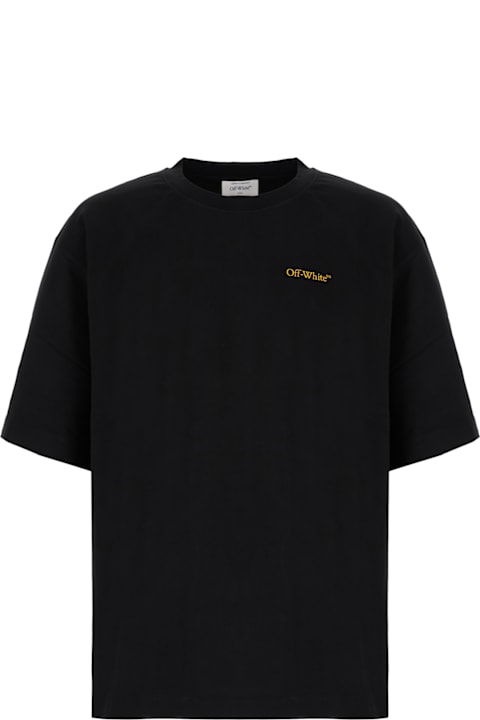 Off-White for Men Off-White Black Cotton T-shirt