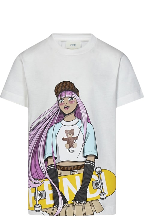ガールズ Tシャツ＆ポロシャツ Fendi Kids T-shirt